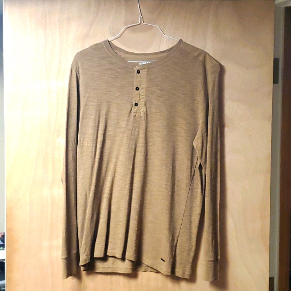 Express Henley T Shirt